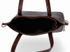 Bőr táska shopper bag Vittoria Gotti bordó VG803