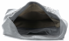 Bőr táska shopper bag Vittoria Gotti világosszürke V31