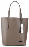 Bőr táska shopper bag Vittoria Gotti földszínű V3121