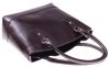 Bőr táska borítéktáska Genuine Leather csokoládé 858(1