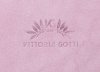 Bőr táska levéltáska Vittoria Gotti púderrózsaszín V2002