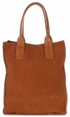 Bőr táska shopper bag Vittoria Gotti vörös V27A