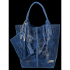 Bőr táska shopper bag Vittoria Gotti jeans B15