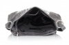 Bőr táska levéltáska Genuine Leather szürke 424
