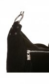 Bőr táska shopper bag Genuine Leather fekete 1330
