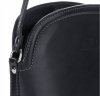 Bőr táska levéltáska Genuine Leather fekete E4098