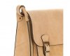 Bőr táska levéltáska Genuine Leather földszínű 1643