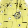 Bőr táska shopper bag Vittoria Gotti lime V5867