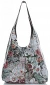 Bőr táska shopper bag Vittoria Gotti fekete VF9802