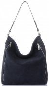 Bőr táska shopper bag Vittoria Gotti ibolya V3368