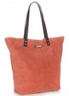 Bőr táska shopper bag Vittoria Gotti piszkos rózsaszín V915