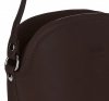 Bőr táska levéltáska Genuine Leather csokoládé E4098