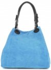 Bőr táska shopper bag Vittoria Gotti jeans V90047CH