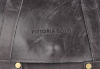Bőr táska levéltáska Vittoria Gotti szürke V688636