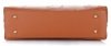Bőr táska kuffer Genuine Leather vörös 80032