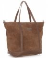 Bőr táska shopper bag Vittoria Gotti földszínű V2939
