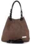 Bőr táska shopper bag Vittoria Gotti földszínű V90047CH