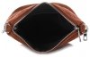 Bőr táska levéltáska Genuine Leather barna 85A