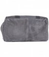 Bőr táska shopper bag Vittoria Gotti szürke V8252