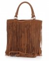 Bőr táska univerzális Genuine Leather vörös 60499