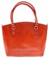 Bőr táska borítéktáska Genuine Leather vörös 858(1