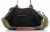 Bőr táska shopper bag Vittoria Gotti zöld V689746