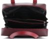 Bőr táska kuffer Vittoria Gotti piros V6556