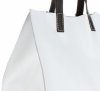 Bőr táska univerzális Genuine Leather fehér 691756