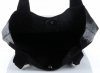 Bőr táska shopper bag Genuine Leather fekete 216