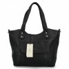 Stylowa Torebka Damska Shopper Bag firmy Herisson 17B374 Czarna