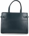 Elegancka Torebka Damska Kuferek firmy Herisson 19R509 Morska
