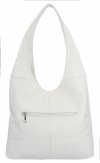 Uniwersalne Torebki Damskie Shopper Bag firmy Hernan HB0141 Biała