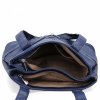 Torebka Damska Na Ramię Shopper Bag firmy Hernan 8006 Ciemno Granatowa