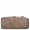 Torebka Damska w Stylu Vintage firmy Hernan HB0129 Ciemno Beżowa