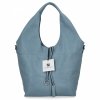 Torebka Damska Shopper Bag firmy Hernan HB0325 Błękitna