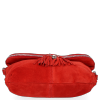 Uniwersalna Listonoszka Skórzana na co dzień w rozmiarze M firmy Vittoria Gotti  Czerwona