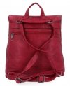 Stylowy Plecak Damski Vintage XL firmy Hernan HB0349 Bordowy