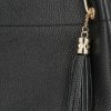 Elegancka Torebka Skórzana Włoski Kuferek z Kosmetyczką 5702 Czarna