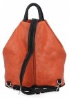 Uniwersalny Plecak Damski XL firmy Hernan HB0136-L Pomarańczowy