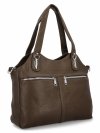 Torebka Damska Shopper Bag firmy Herisson 17B375 Ciemno Ziemista