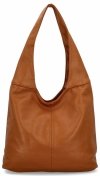 Uniwersalne Torebki Damskie Shopper Bag firmy Hernan HB0141 Jasno Ruda