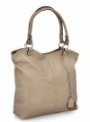 Torebka Uniwersalna Shopper Bag Hernan HB0150 Ciemno Beżowa/Ziemista