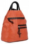 Uniwersalny Plecak Damski firmy Hernan HB0195 Pomarańczowy