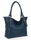 Torebka Damska Shopper Bag XL firmy Hernan HB0397 Granatowa