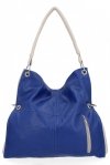 Uniwersalna Torebka Damska Shopper Bag XL firmy Hernan HB0170 Kobaltowa