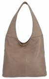Uniwersalne Torebki Damskie Shopper Bag firmy Hernan HB0141 Ciemno Beżowa