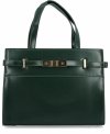 Elegancka Torebka Damska Kuferek firmy Herisson 19R509 Butelkowa Zieleń