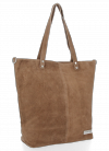 Uniwersalna Torebka Skórzana Shopper Bag firmy Vittoria Gotti Ziemista