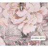 Listonoszki Skórzane Vittoria Gotti w Kwiaty Multikolor Różowa