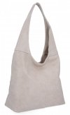 Uniwersalne Torebki Damskie Shopper Bag firmy Hernan HB0141 Beżowa